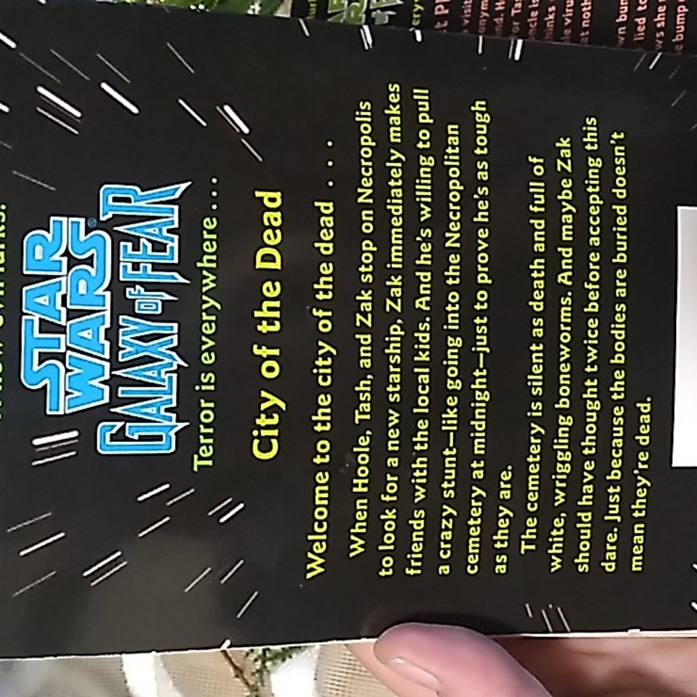 2- STAR WARS: "Galaxy Of Fear"- #2 & #3 Books By John Whitman - Picture 5 of 7